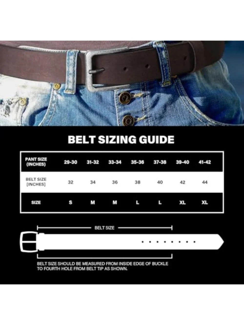 Genuine Leather Belt Without Buckle, 38mm Casual Strap for Jeans, Adjustable